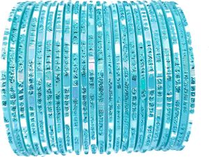 Sky Blue Bangles