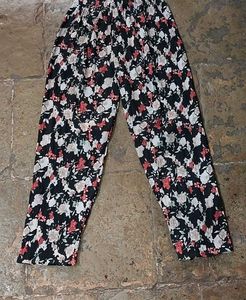 Black Floral Co-ord Set
