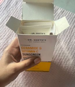 Dr. Sheth's Ceramide &amp; Vitamin C Sunscreen