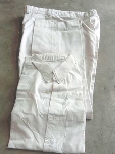 Tailor Stitched White Men&#39;s Kurta &amp; Pyjama Set