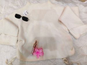 Cozy White Turtleneck Sweater