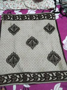 Ethnic crochet mat big size (once used)