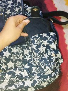 Star Pattern Backpack