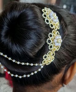 Pearl &amp; Crystal Hair Jewelry