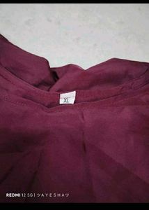 Elegant Maroon Dress