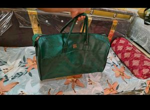 Swiss Military Duffle Bag (Leather)