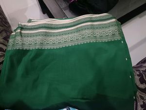 Green saree