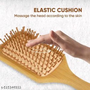 Wooden Paddle Hair Brush