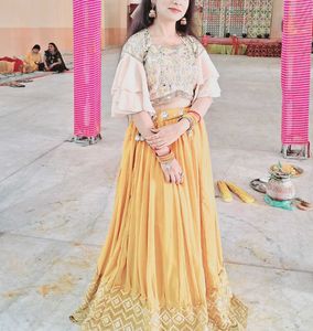 Crop Top, Lehenga And Dupatta