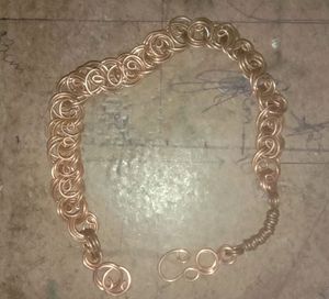 Price Dropped Handmade Copper Celtic Knot Bracelet