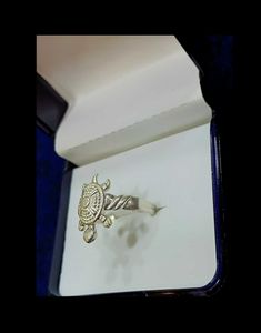 Good Luck Tortoise Turtle Ring