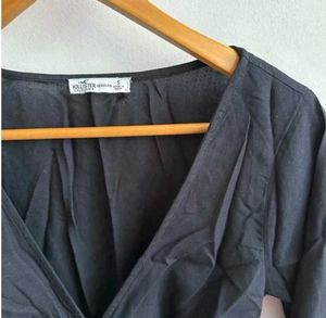 HOLLISTER Black Cutout Mini Dress