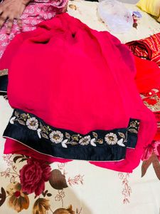 Elegant Pink Saree new with tag