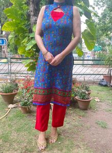 Georgette Kurta Set