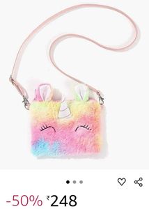 🦄Unicorn Plush Sling Bags For Girls