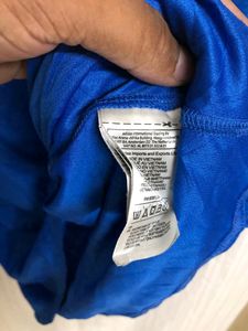 Adidas Running Blue Long Sleeve T Shirt