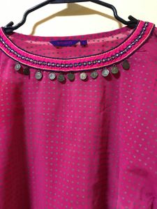Pink Flare Top