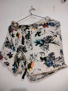 Floral Print Shorts