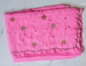 Beautiful Rani Pink Coloured Saree.💓