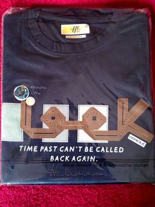 Printed Black T-Shirt