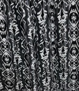 Black &amp; White Patterned Pants
