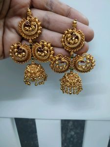New Matte Finish Jhumkis