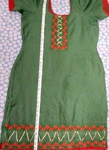 Green Contrast Suit