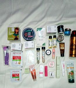 Combo Of Skin Care And Makeup Products
