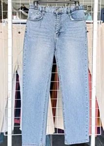 Vintage Wash Denim Jeans