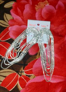 Silver Party Earrings🔥Sale