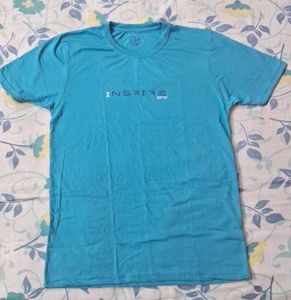 Blue 'Inspire' T-Shirt