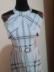 Checkered Maxi Dress
