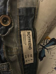 Denim jeans damage