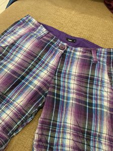 Chequered Shorts