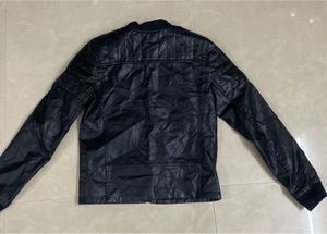 Leather Jacket H&amp;M