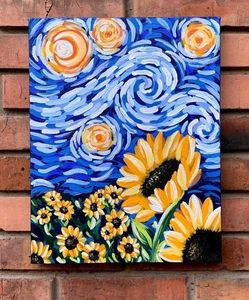 Sunflower Painting