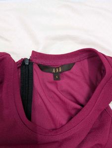 AND Magenta Jumpsuit