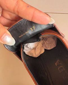 Prada Brown Leather Loafers