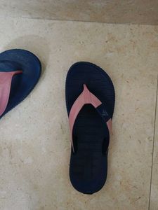 Daily Wear Slippers Blue And Pink