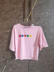 M&M Graphic Tee - Pink