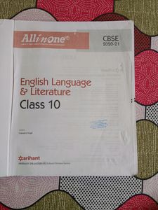 Class 10 (Allinone) English Language And Literatur