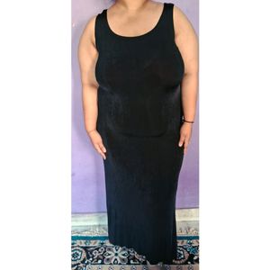 Super Strechy Black Sexy Dress