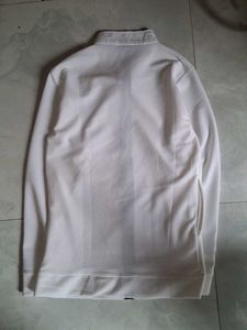 HM White Zip-Up Jacket