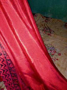 Beautiful Satin Crepe Silk Saree