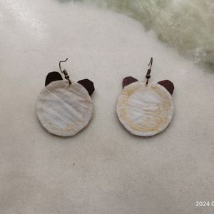 Handmade Fabric Earring