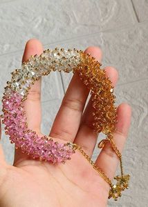 Beaded Bangle Bracelet
