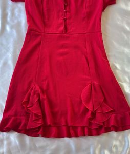Red Party Mini Dress