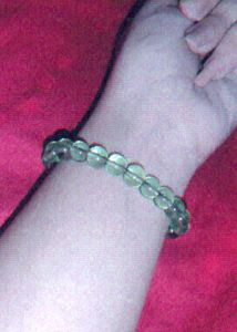 Beaded light green Bracelet