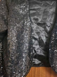Brand New Sequined Overcoat