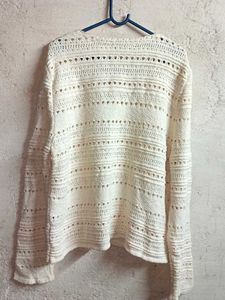 ZARA KNIT Crochet Cardigan Shrug PLUS SIZE